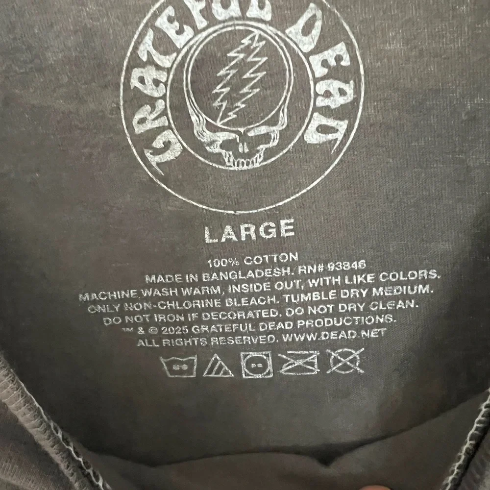 Grateful Dead Men's Tie-Dye Tour '74 T-Shirt - Picture 3 of 3